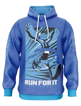 Felpa Con Cappuccio Popeye Run For It Multicolour S
