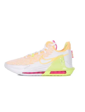Scarpa Basket Uomo Lebron Witness Vi White/lt Lemon Twist/melon Tint - NIKE NBA - FashionsVida