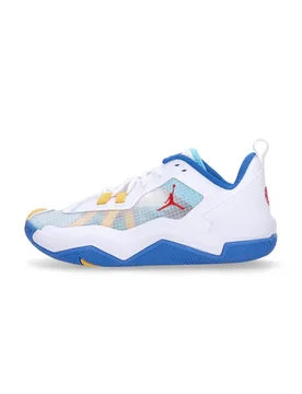 Scarpa Basket Uomo One Take 4 White/chile Red/lagoon Pulse/gold - Jordan - FashionsVida