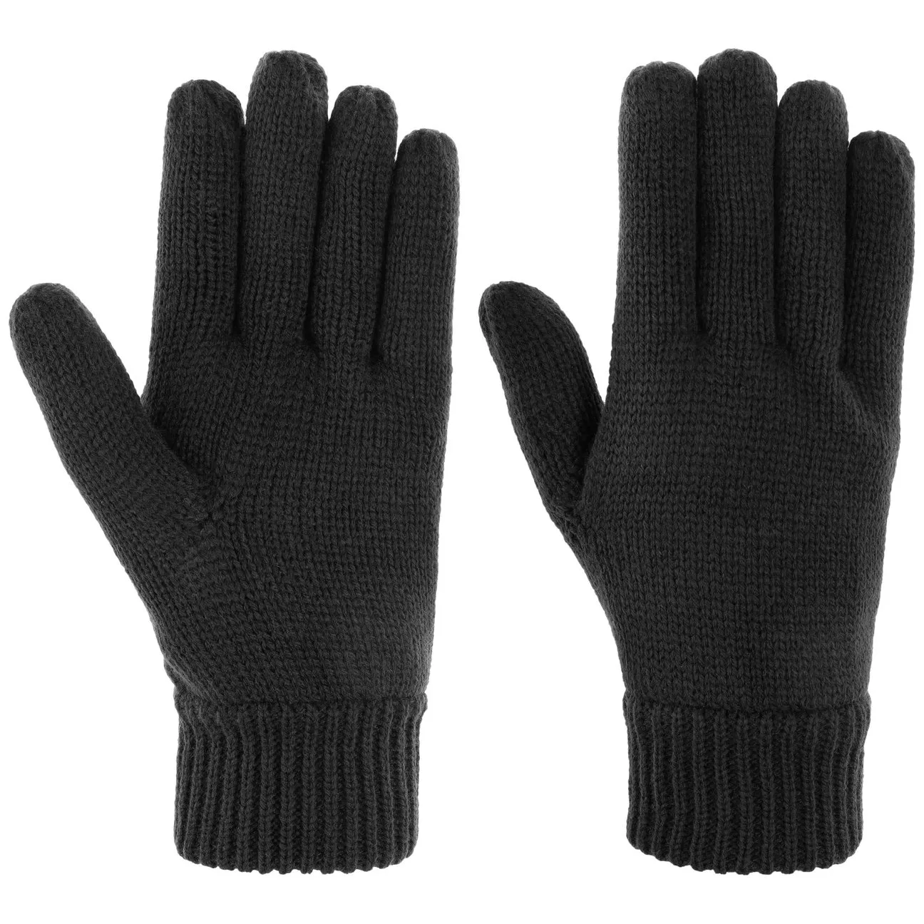 Thinsulate 3M Knit Gloves by - black - Female - Size: S - Lipodo - FashionsVida