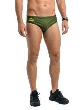 H20 Swimming Brief Khaki L Men - TURBO - FashionsVida