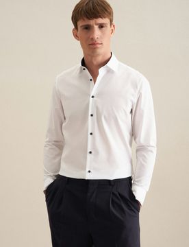X-Slim Business Hemd Uni Weiß 42