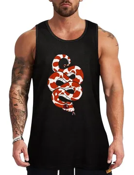 Candy Cane Corn Snake Tank Top Basic Tank Top Soft Breathable Casual Daily Wear - Aliexpress - FashionsVida