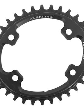 Plato 32t n-w c/shimano bcd96 oval platos bicicleta carretra Negro (UNICA)