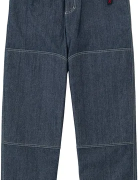 Pantalon en chambray - Japanese Chambray Double Knee Navy en Nylon - Taille M - Gramicci - FashionsVida