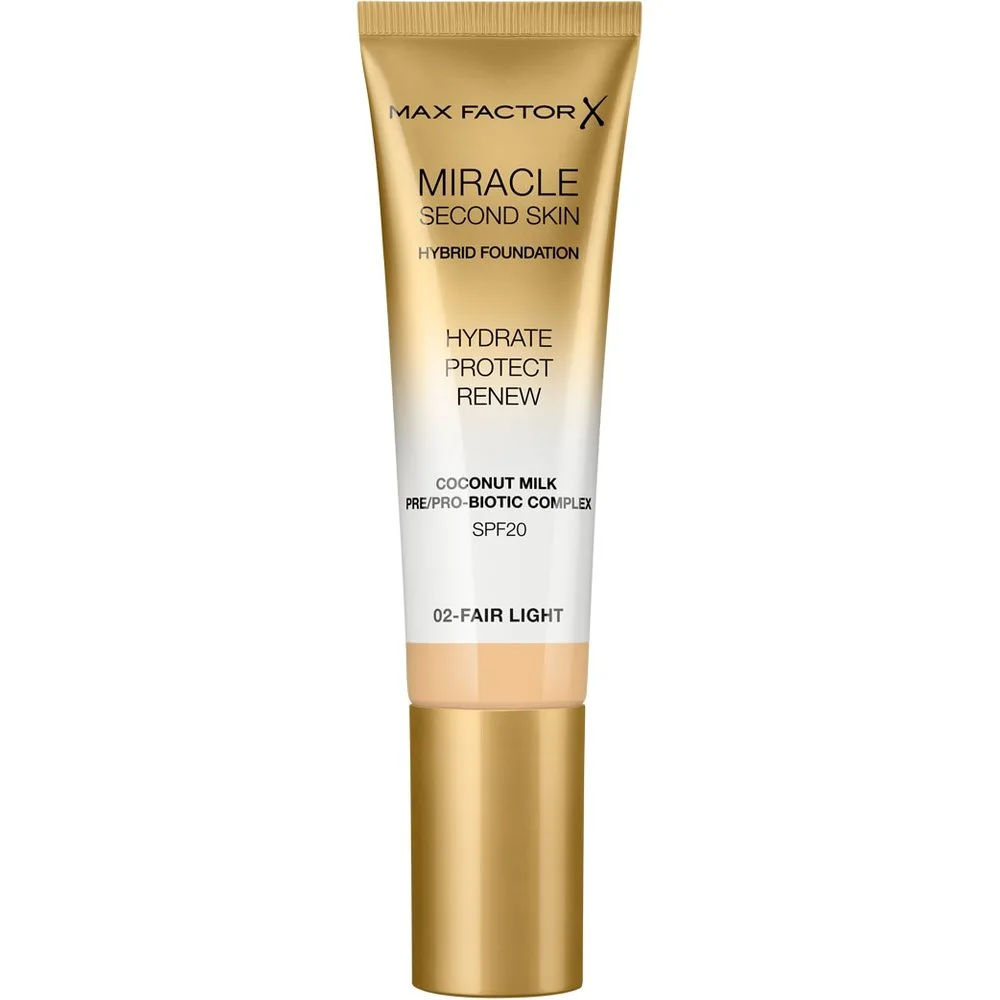 Base de maqullaje Miracle Touch Second Skin - Max Factor - FashionsVida