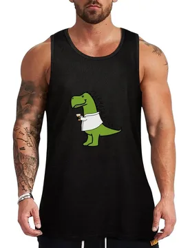 Pharmasaurus rex Tank Top Casual Everyday Wear Tank Top Loose Sleeveless Soft - Aliexpress - FashionsVida
