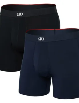 Boxers Vibe Xtra Brief Fly 2 Unités Black / Navy M