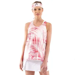 Agility Tech Sleeveless T-shirt Mulberry / Print XL