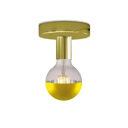 Cables Lampe En Métal Fermaluce Avec Ampoule Globe Brass One Size