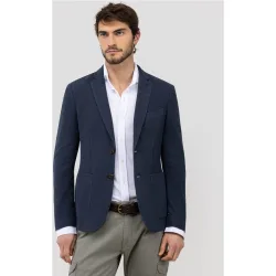Americana de hombre de punto piqué