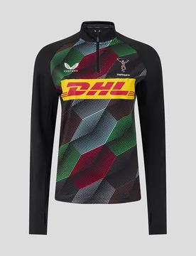 Harlequins Women's 25/26 Matchday Midlayer Top CAVIAR 20 female - Castore - FashionsVida