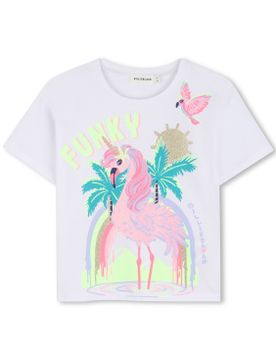 Para niña. U21940 Camiseta Funky (3Y= 94cm), Casual, Algodón, Manga corta, moda infantil