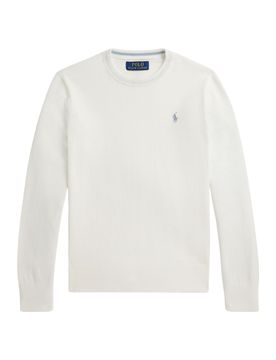 Embroidered Pullover with Long Sleeves and Ribbed Cuffs for Boys