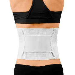 ® Bauch- und Rückenstützgürtel "stark" weiss
