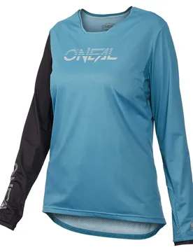 Maglietta A Maniche Lunghe Element Fr Mtb Hybrid V.23 Ice Blue / Black