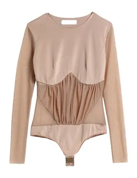 Bodysuit Damen Sand 34 Damen - MONIQUE GARÇONNE - FashionsVida