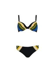 Damen Bikini schwarz 38D W