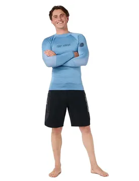 Rash Guard Manches Longues Dawn Patrol Perf Faded Denim 2XL