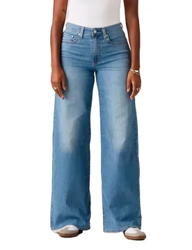 Jeans Taille Haute 728 Wide Leg Cool Surf 29 - Levi´s ® - FashionsVida