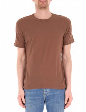 T-shirt girocollo MARRONE 48