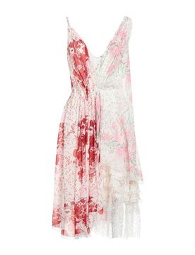 Vestido midi Mujer Blanco 40 Mujer