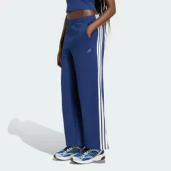 Pantaloni ampi KIT 3-Stripes M Dark Blue / Off White
