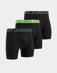 Mens Set 3 Boxer Performance Tech - Nero, nero nero Uomo taglia XL