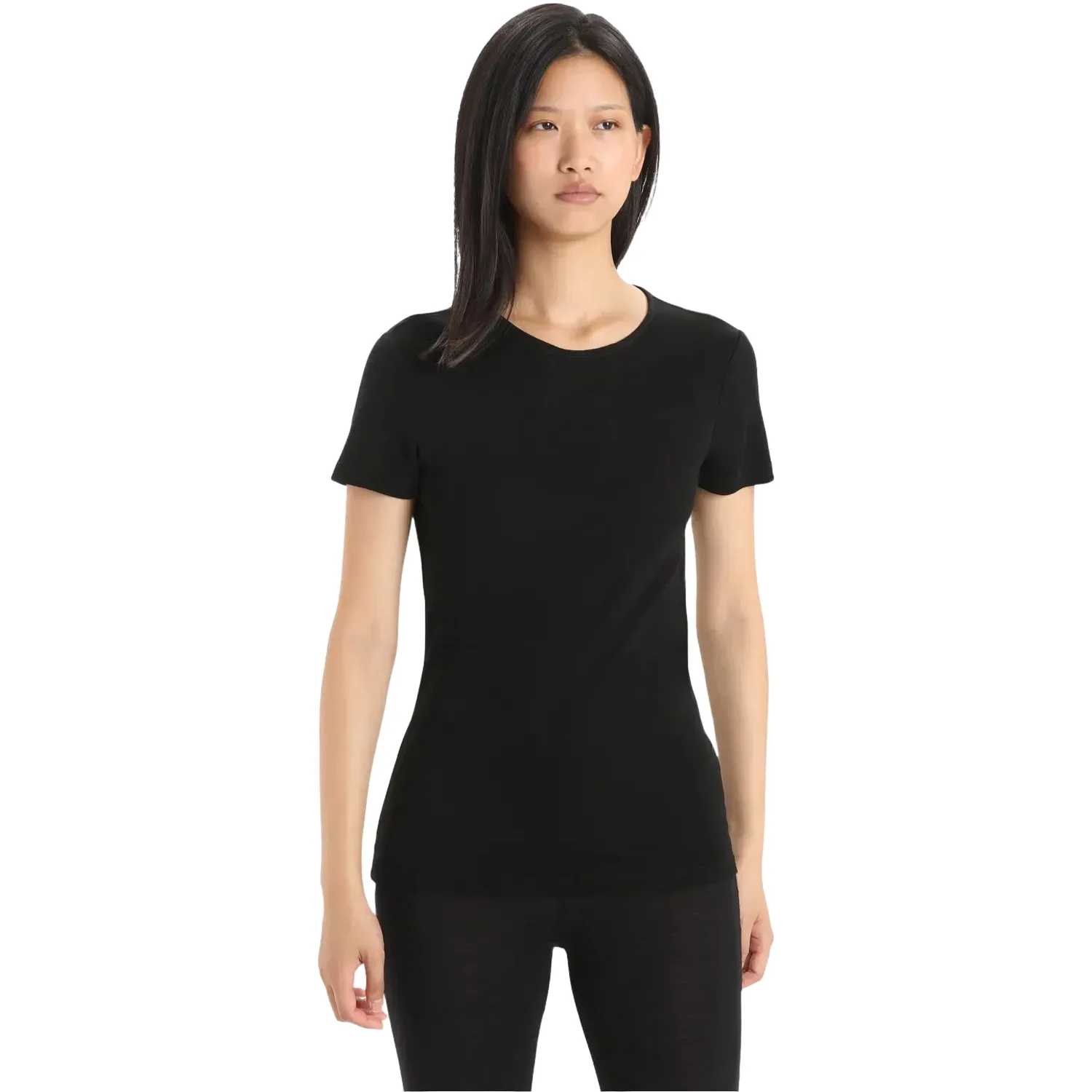 Mock Everyday Crew, schwarz s - Icebreaker - FashionsVida