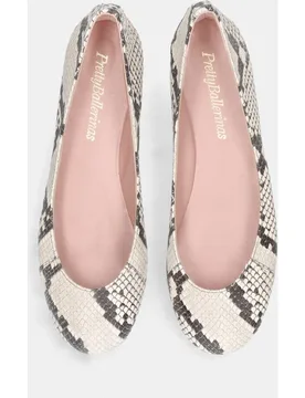 Bailarinas Rosario de mujer en napa estampado serpiente - Pretty Ballerinas - FashionsVida