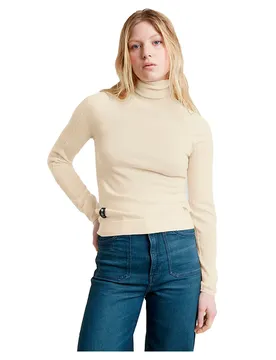 Maglione A Collo Alto D25510-d87 Chalk 2XS