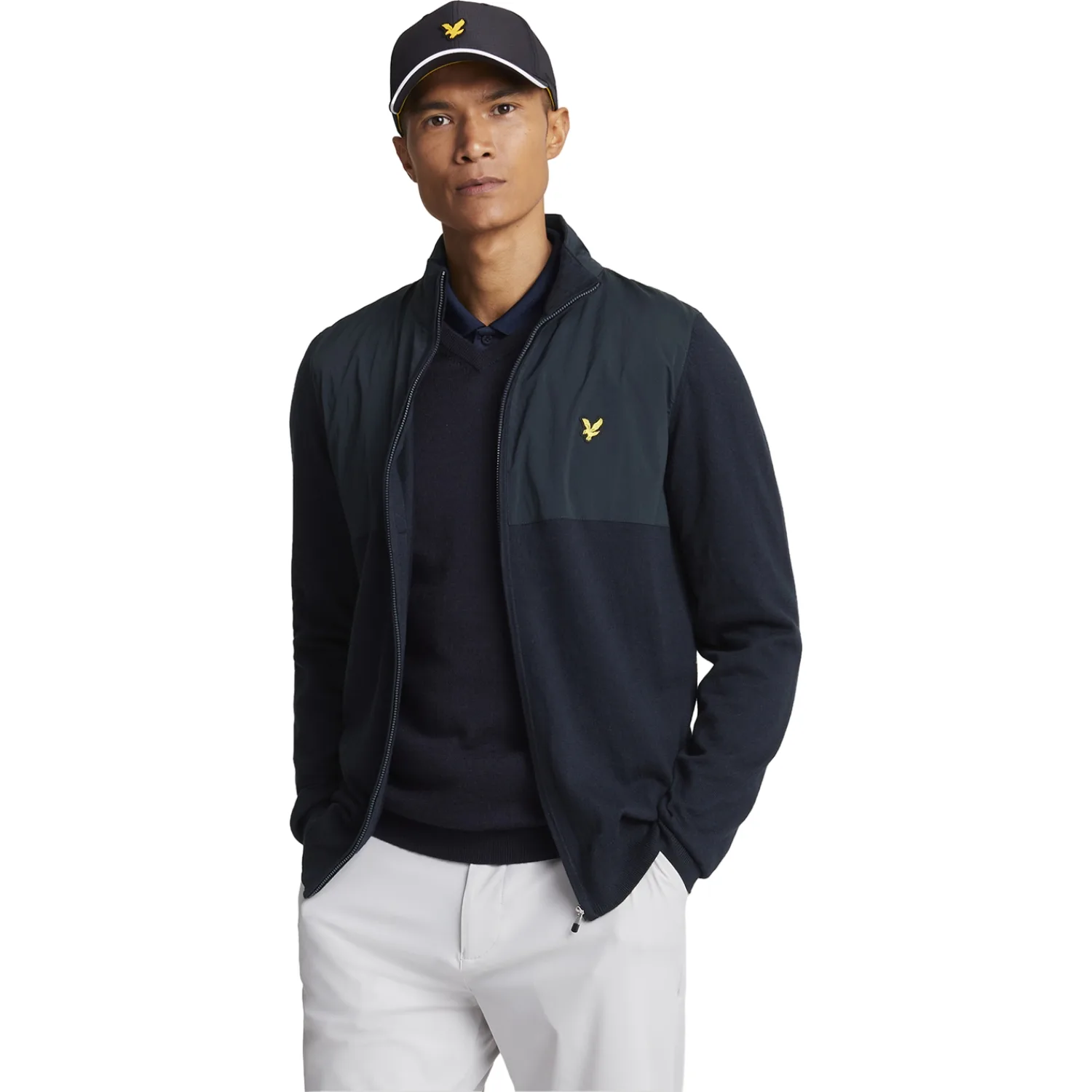 Lyle Scott Jacke Overlay, navy s - Scott - FashionsVida