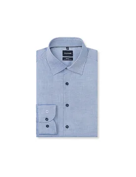 Camicia Body Fit blu 42 - Olymp Level Five - FashionsVida
