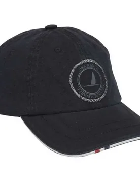 Casquette Captain Black One Size unisex - Sea Ranch - FashionsVida