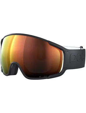 Skibrille Zonula Uranium Black/Partly Sunny Orange schwarz - Poc - FashionsVida