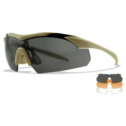 Vapor 2.5 Polarized Sunglasses Grey / Clear / Light Rust / Matte Tan One Size Men,Women