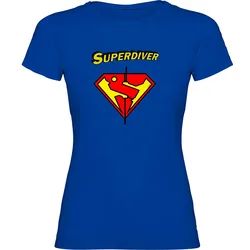 Maglietta A Maniche Corte Da Donna Super Diver