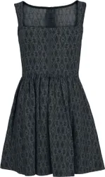 Gothic Kurzes Kleid - Mortalis Mini Dress - S bis 3XL - für Damen - Größe XL - schwarz - Frauen - female