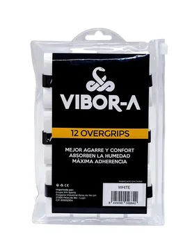 Plain Padel Overgrip White One Size - Vibor-a - FashionsVida