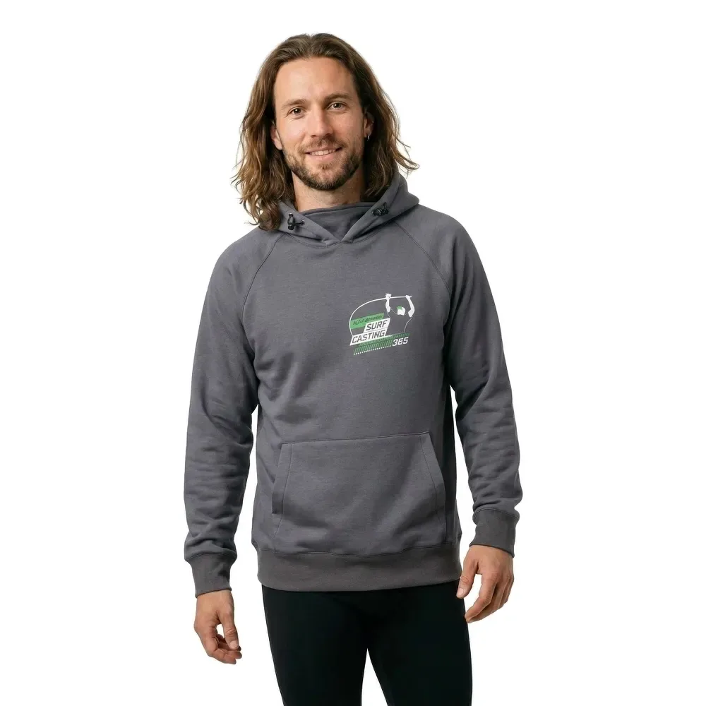 Surf Hoodie Dark Grey XL Men - Kali Kunnan - FashionsVida