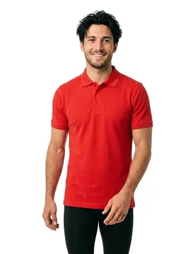Polo à Manches Courtes Crossover 51587 Traffic Red XL - MASCOT - FashionsVida