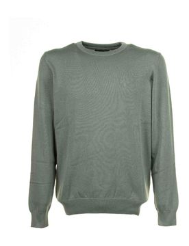 Barbour Maglia Girocollo Verde