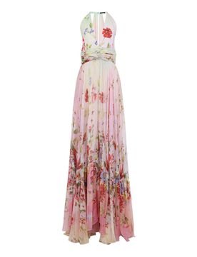 Vestito lungo Miami Flowers