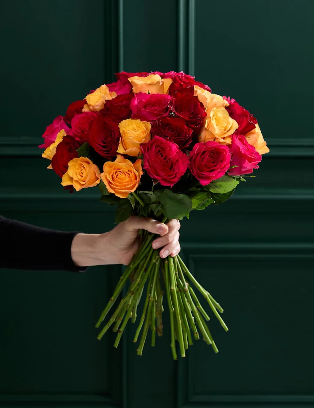 Medium Radiant Rose Abundance Bouquet - M&S Flower Market - FashionsVida