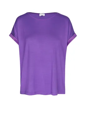 Camiseta PURE CHIC morado eléctrico morado XL - Mey - FashionsVida