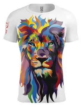 Be A Lion Short Sleeve T-shirt Multicolor XL Men - OTSO - FashionsVida