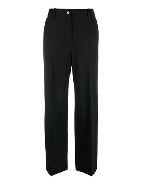 Pantaloni a vita alta a gamba larga