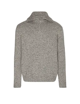 Troyer Pullover beige XL - Knowledge Cotton Apparel - FashionsVida