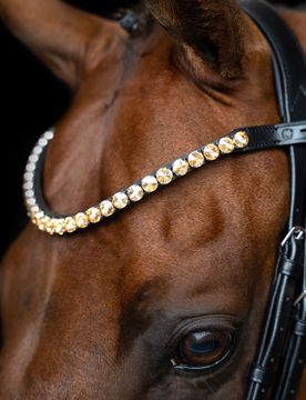 Stirnband IRH GRANDE gold Pony