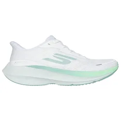 Skx Aero Pulse Running Shoes White Textile / Green Trim UK 5 Women